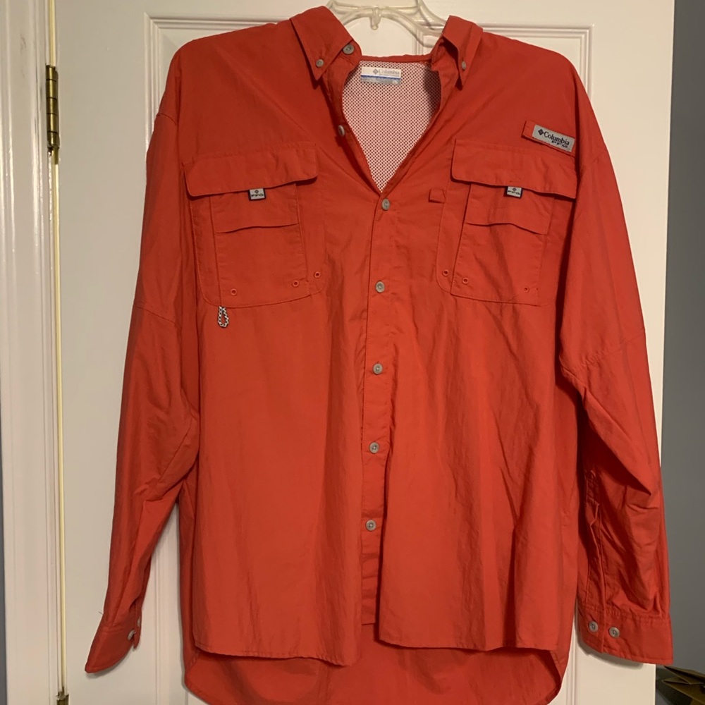 Columbia PFG Button Down